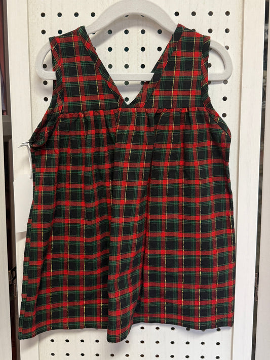 Plaid Pinafore