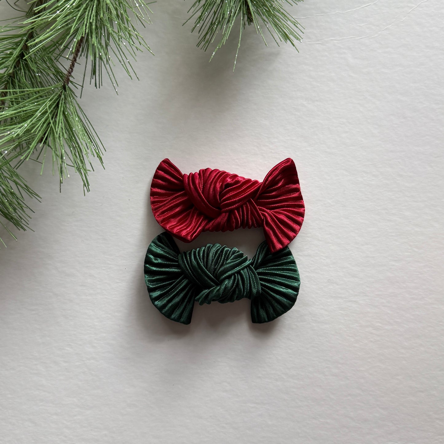 Pleated Satin