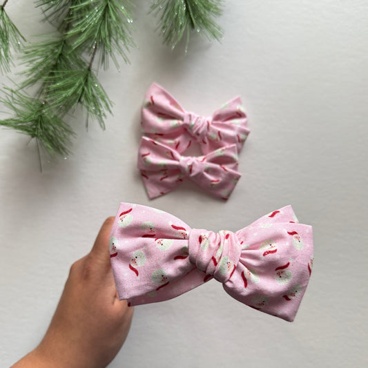 Pink Shimmer Santa’s