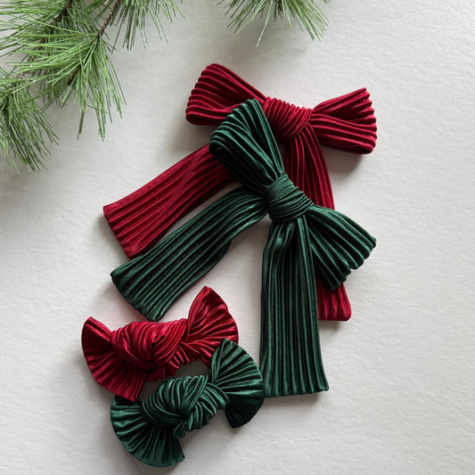 Pleated Satin