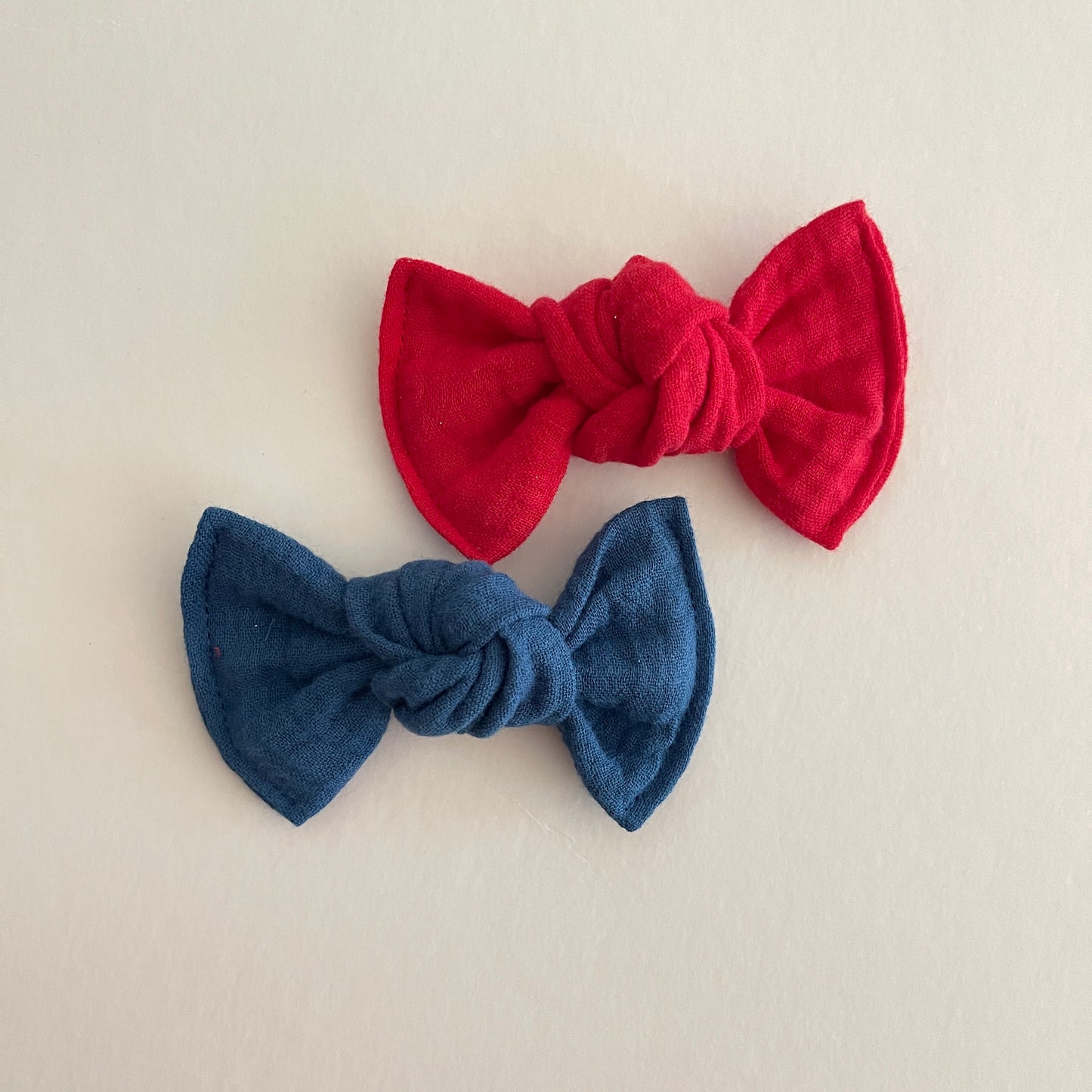 Gauze Ellie Knot Bows