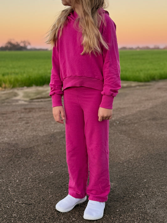 Fuschia Sweatsuit