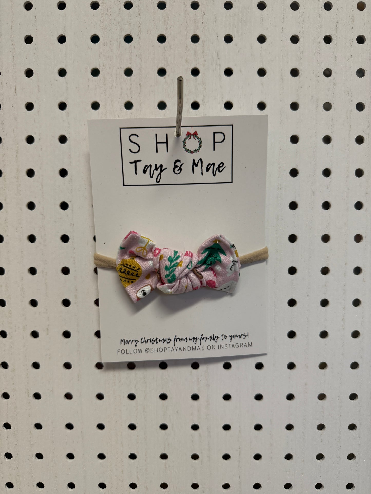 Nylon Christmas Bows