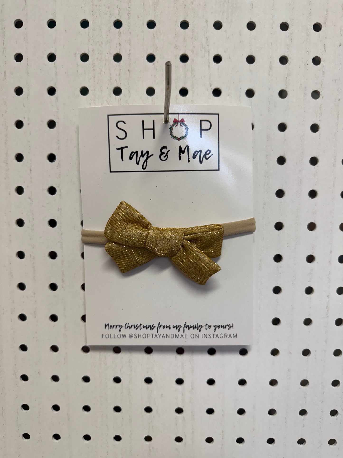 Nylon Christmas Bows