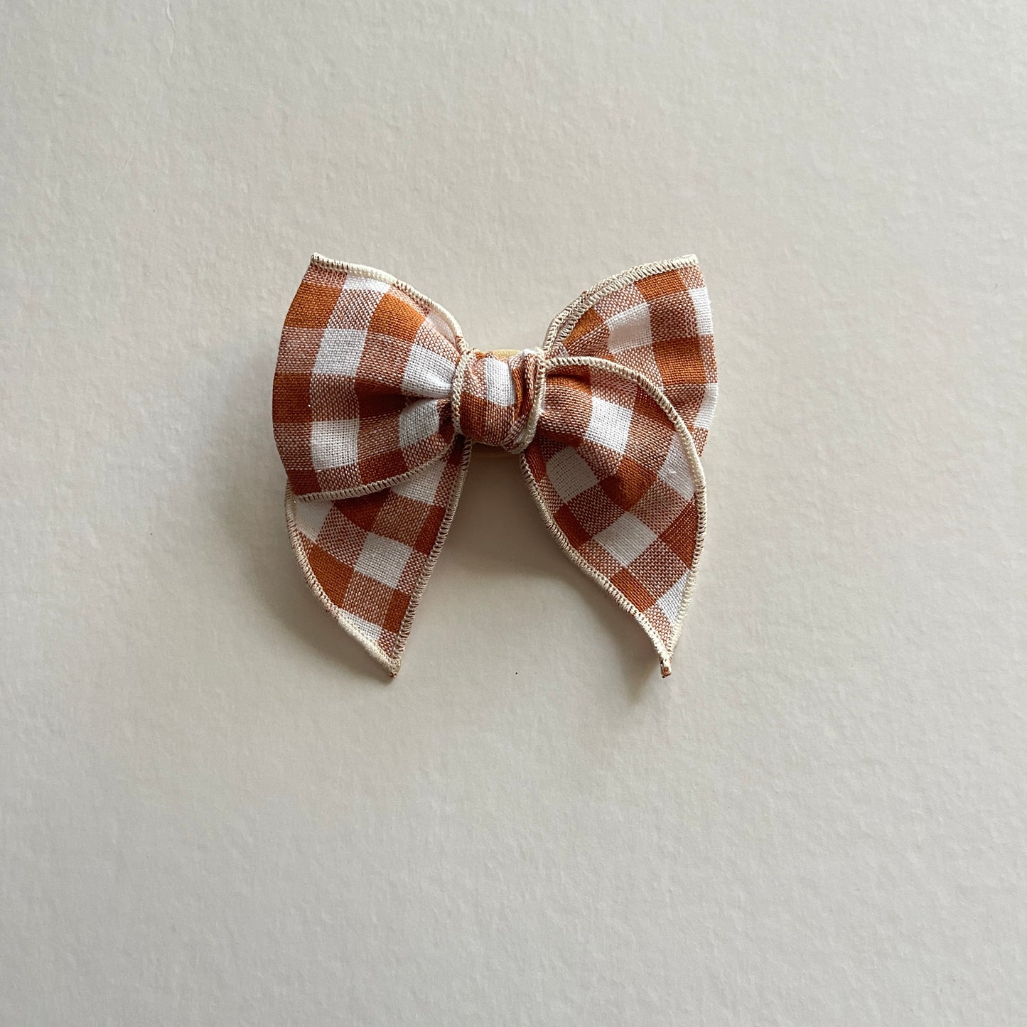 Pumpkin Gingham