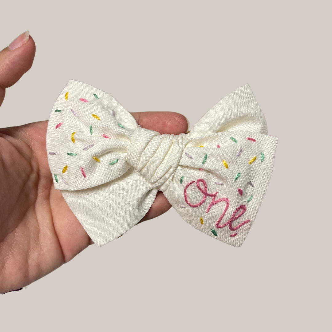 Custom Birthday Bows